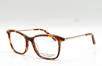 NEW ANN TAYLOR ATP817 C02 HONEY TORTOISE AUTHENTIC EYEGLASSES 49-15