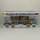 Funko Pop! Vinyl: Marvel - Gingerbread Captain America / Iron Man / Hulk/ Thor