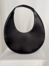 Staud Black Leather Moon Bag NWOT