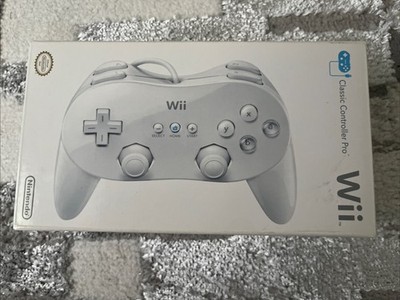 wii classic controller pro RVL-A-R2W USZ NIB