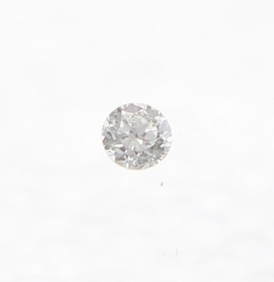 0,01 Karat D VVS2 Rund Brillant Natürlich Abbau-Lose Diamant 1,22 mm
