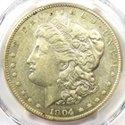 1904-S Morgan Silver Dollar $1 Coin - Certified PCGS XF45 (EF45) - Rare Date!