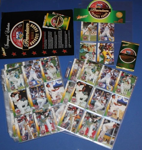 1997/98 Select Cricket Base Set, Contracted Players, Promos, Flyer, Wrapper