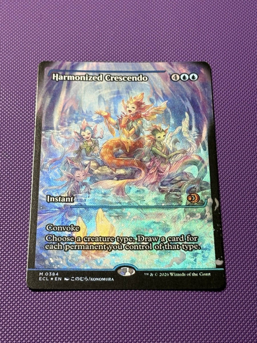 Harmonized Crescendo (0384) (Showcase) Lorwyn Eclipsed Foil | eBay