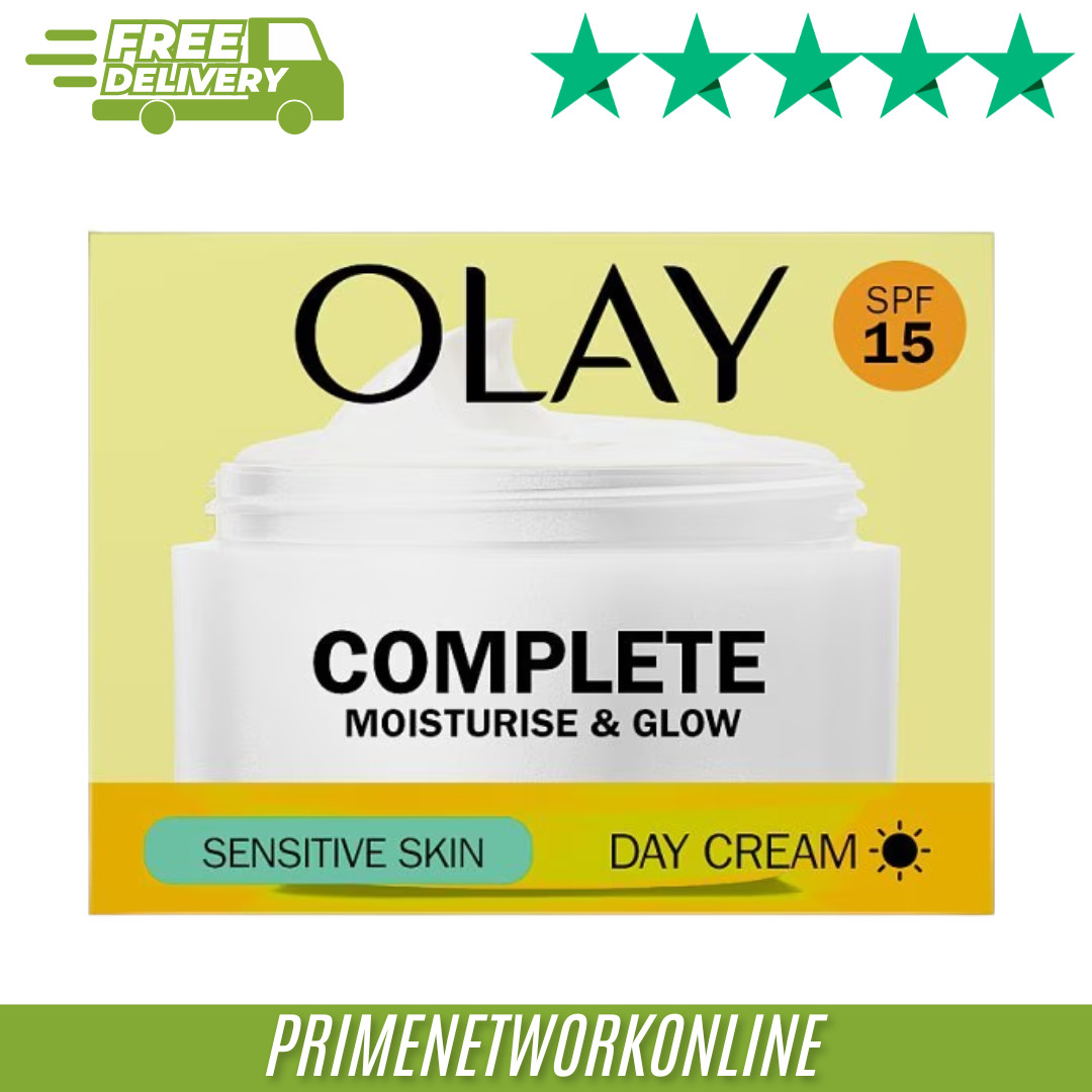 Olay Complete 3in1 Sensitive Moisturiser SPF15 – 50ml 100% ORIGINAL ⭐⭐⭐⭐⭐