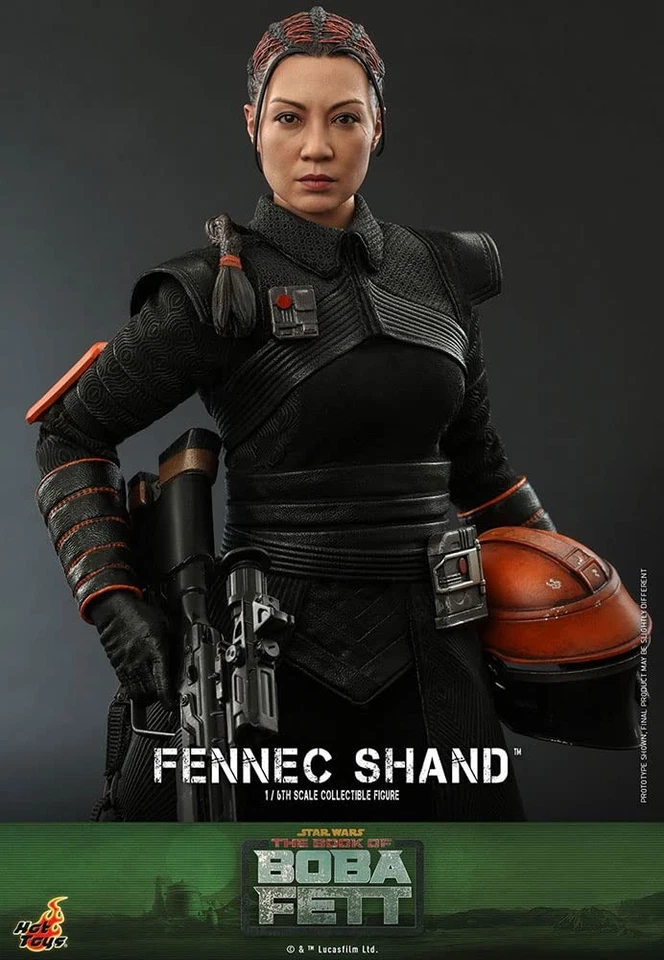 TV Masterpiece The Book of Boba Fett Fennec Shand Action Figure Black Hot Toys - Image 3 of 4