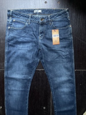 Wrangler Herren Jeans Slim Fit Blau W36 L34 Neu