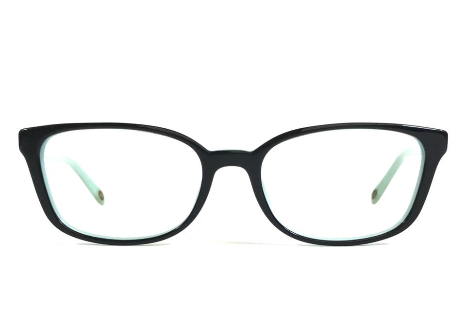 Monturas de gafas Tiffany & Co. TF2094 8055 negro azul plata agujeros de cerradura 52-17-140 Foto 2 de 4