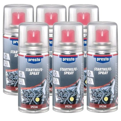 Presto Jump Starter Spray 6x 150ml.