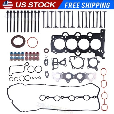 G4FJ 1.6L Engine Overhaul Gasket Kit w/ Head Bolts For Hyundai Tucson Kia Soul