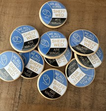 Sheff Wed Are Magic Retro 25mm Button Pin Badge Sheffield Wednesday Swfc