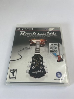 Rocksmith with Bass - Sony PlayStation 3