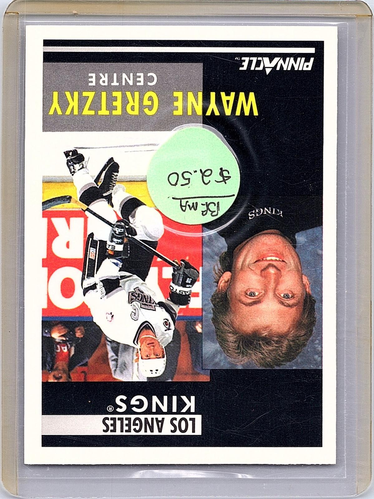 1991-92 Pinnacle French #100 Wayne Gretzky