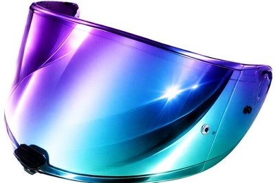 Visier LS2 FF811 Vector II Iridium Rainbow verspiegelt, Pinlock vorbereitet