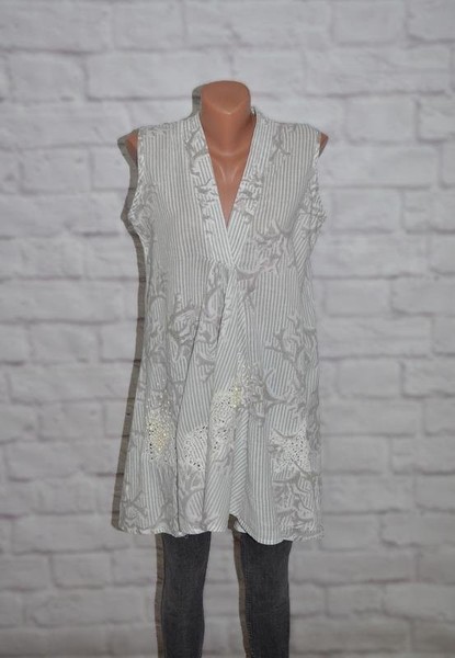 Women Antica Sartoria Shirt White Cotton 38 / M /