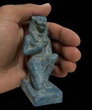 Rare Ancient Egyptian Antiquities Pharaonic Statue Goddess of Sekhmet Egypt BC