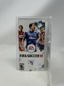 FIFA Soccer 10 2010 PlayStation Portable PSP Complete CIB Authentic Tested