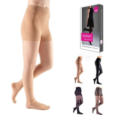 Medi Sheer & Soft Pantyhose, CT, 15-20 mmHg (Size VI) Toffee
