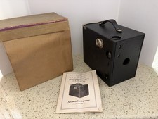 Ansco No. 2A Buster Brown Black Box Camera with Original Box