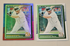 EDGAR MARTINEZ (2) 2025 DONRUSS RED & BLUE FOIL & BASE #10 SEATTLE MARINERS