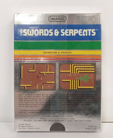 Swords & Serpents (Mattel Intellivision) - NEW / SEALED, Free Shipping!