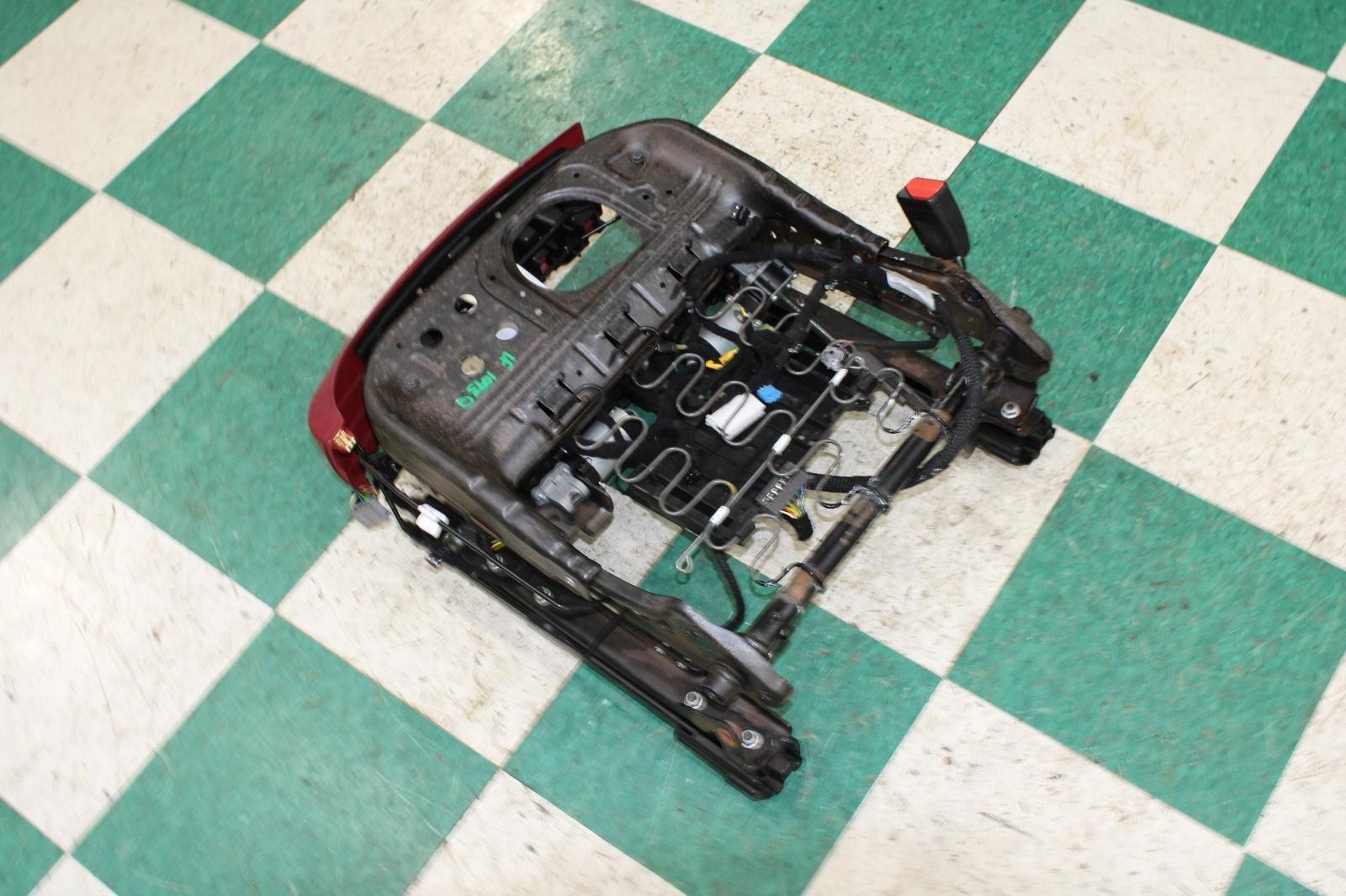 14-22 Ghibli Red Trim Front Driver Side Left LH Lower Seat Track OEM Factory WTY