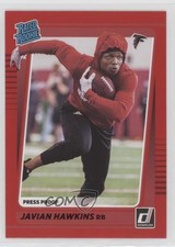 2021 Panini Donruss Rated Rookie Press Proof Red Javian Hawkins #294 0kz8