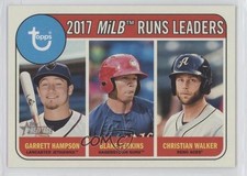 2018 Heritage Minor League Edition Leaders Magenta Back Christian Walker 0x1
