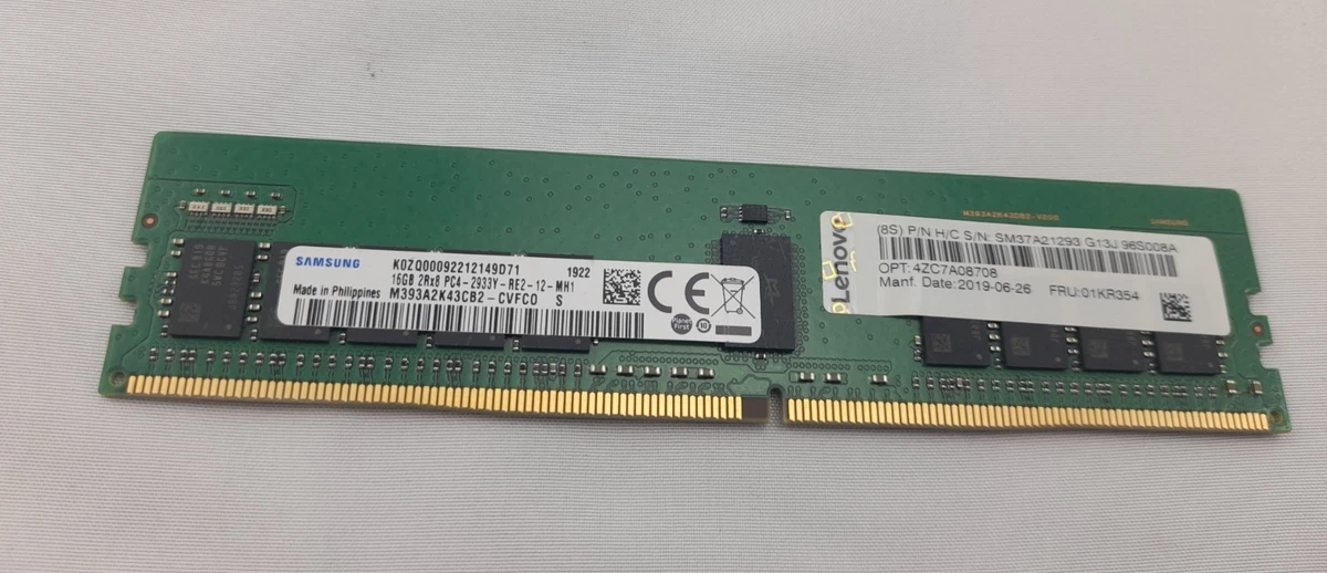 Samsung DDR4 SDRAM Enterprise Network Server Memory (RAM) for sale