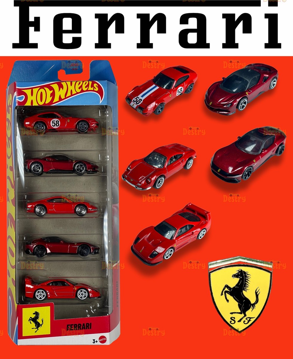 Hot Wheels Ferrari 5 Pack Gift Set 2026 | eBay