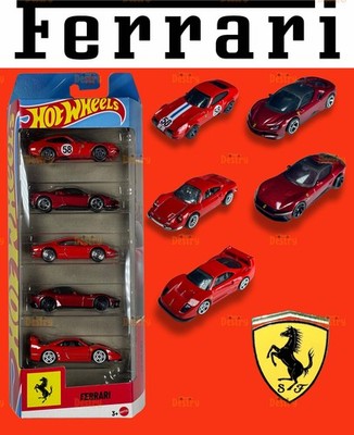 Hot Wheels Ferrari 5 Pack Gift Set 2026 | eBay