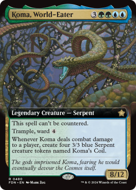 Magic MTG - Koma, World-Eater - MINT/NMINT - EN