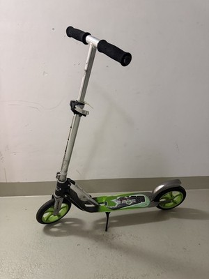 Hudora Big Wheel GS 205 - Super G Wheel System Scooter 14695 - Schwarz / Grün.