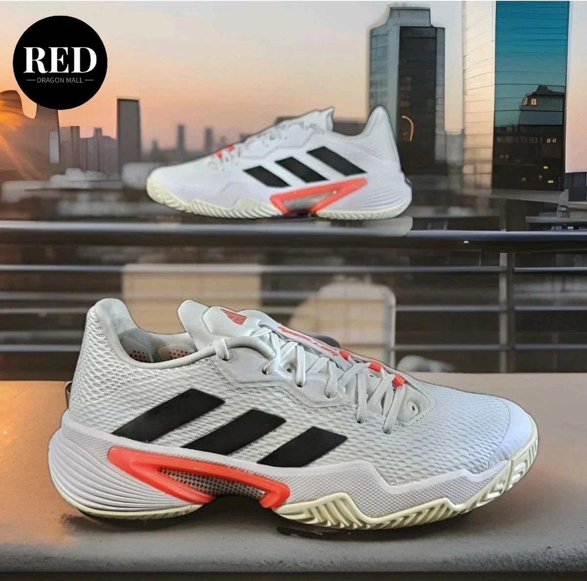 超美品　アディダス　バリケード　8H アディダス バリケード 13 テニス / Barricade 13 Tennis - ホワイト