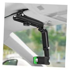 360  Rotatable Car Sun Visor Phone Holder, Retractable Foldable Green
