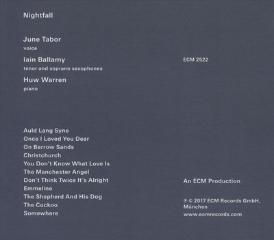 QUERCUS NIGHTFALL NEW CD