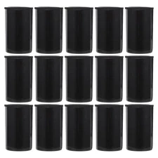  30 Pcs Empty Camera Reel Containers Film Canisters with Caps Storage