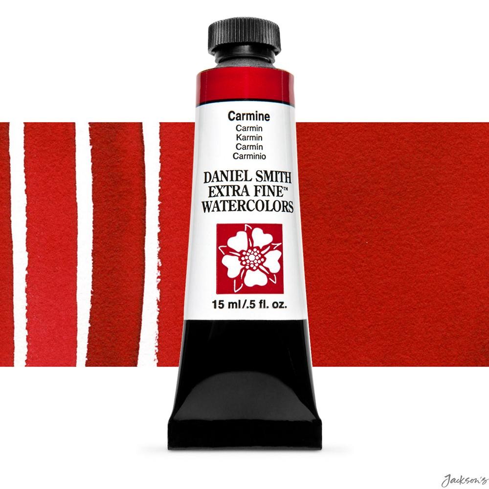 Daniel Smith Watercolour Paint Tube 15ml Carmine PR176 Artist Painting