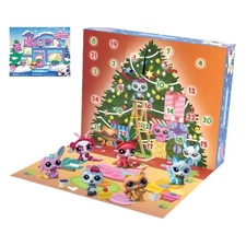 Littlest Pet Shop Advent Calendar 2025 Christmas 24 Days of Pet Figures Calendar
