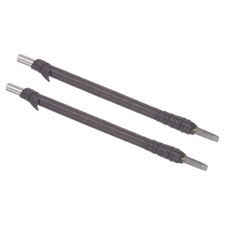 2pcs Wood Carving Knife 4mm Flat Leather Handle Engraving Cutting Blade Chisel