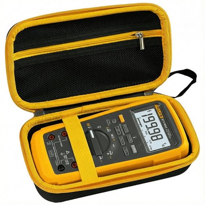 Hard Carrying Case for Fluke 87V/ 88V/ 15B+/ 17B+ and More Digital Multimeter, M