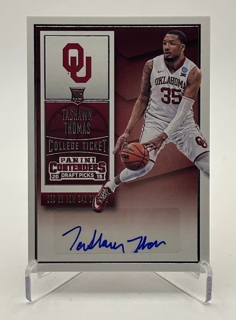 TaShawn Thomas 2015-16 Panini Contenders Rookie RC Auto ( Bulls )