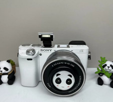 Sony A6000 ILCE-6000 Digital Camera w/ 16-50mm Lens English -95 NEW