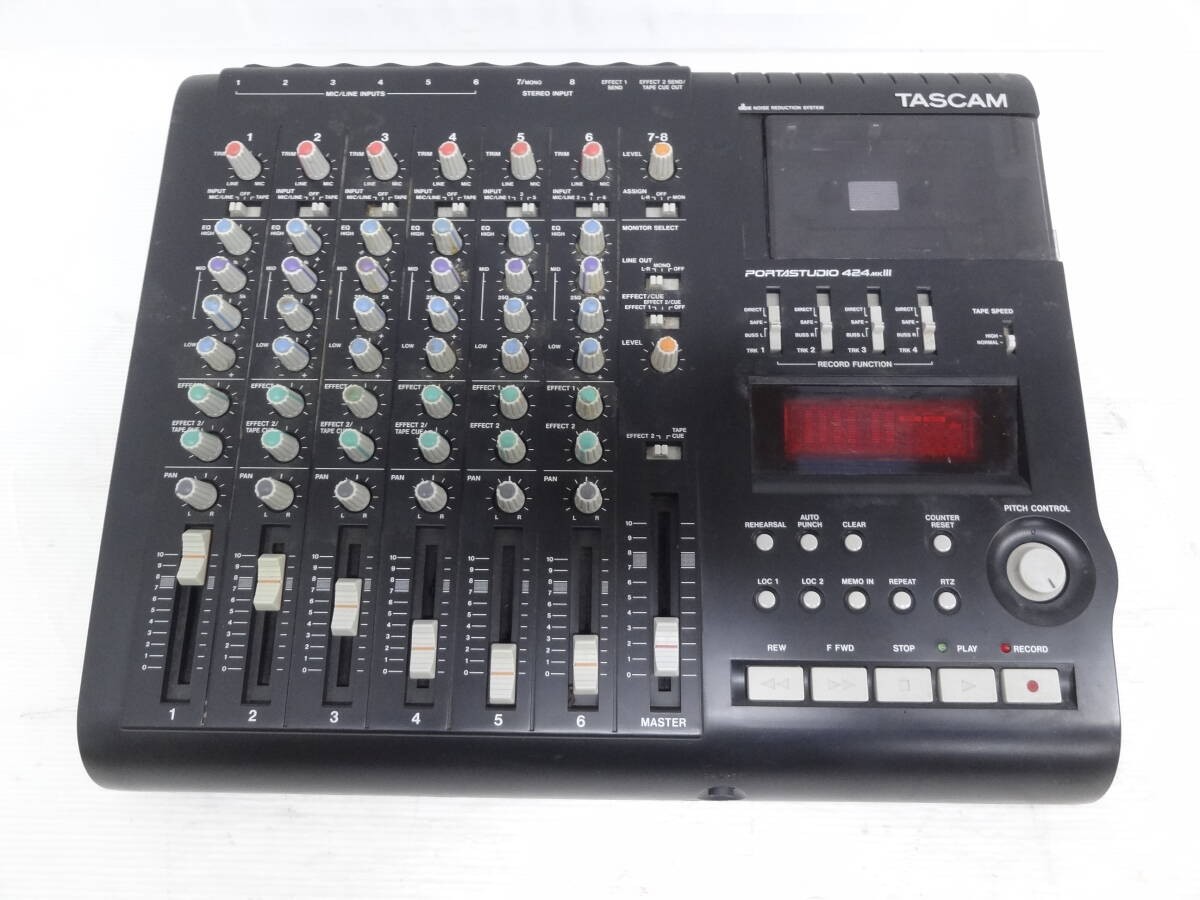 TASCAM Portastudio 424 MKIII 4 Track Cassette Recorder Multitrack