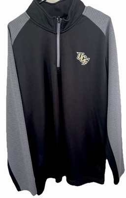 Champion UCF Knights Pullover Sweater Fleece Men's Sz 2XL Black Gray Walking Gym