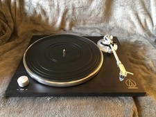 SEE DESCRIPTION Audio-Technica 2-Speed Fully Manual Belt-Drive Turntable Black 