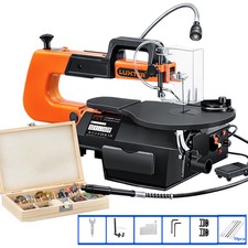 Electric Scroll Saw Wood Jig Saw Cutting Machine Engraving Variable Speed 220V