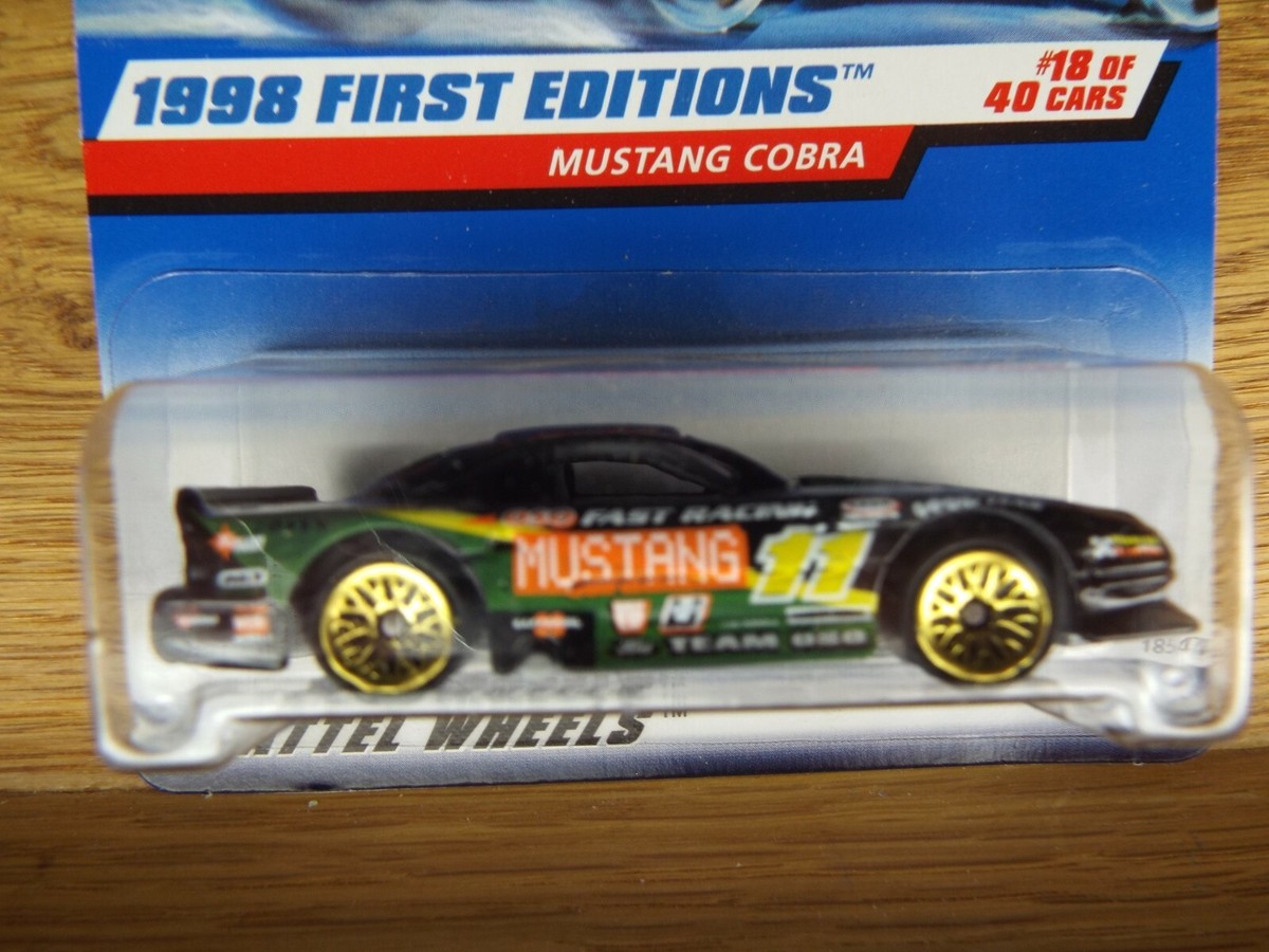 Hot Wheels *FORD MUSTANG COBRA* 1998 First Editions 18 of 40