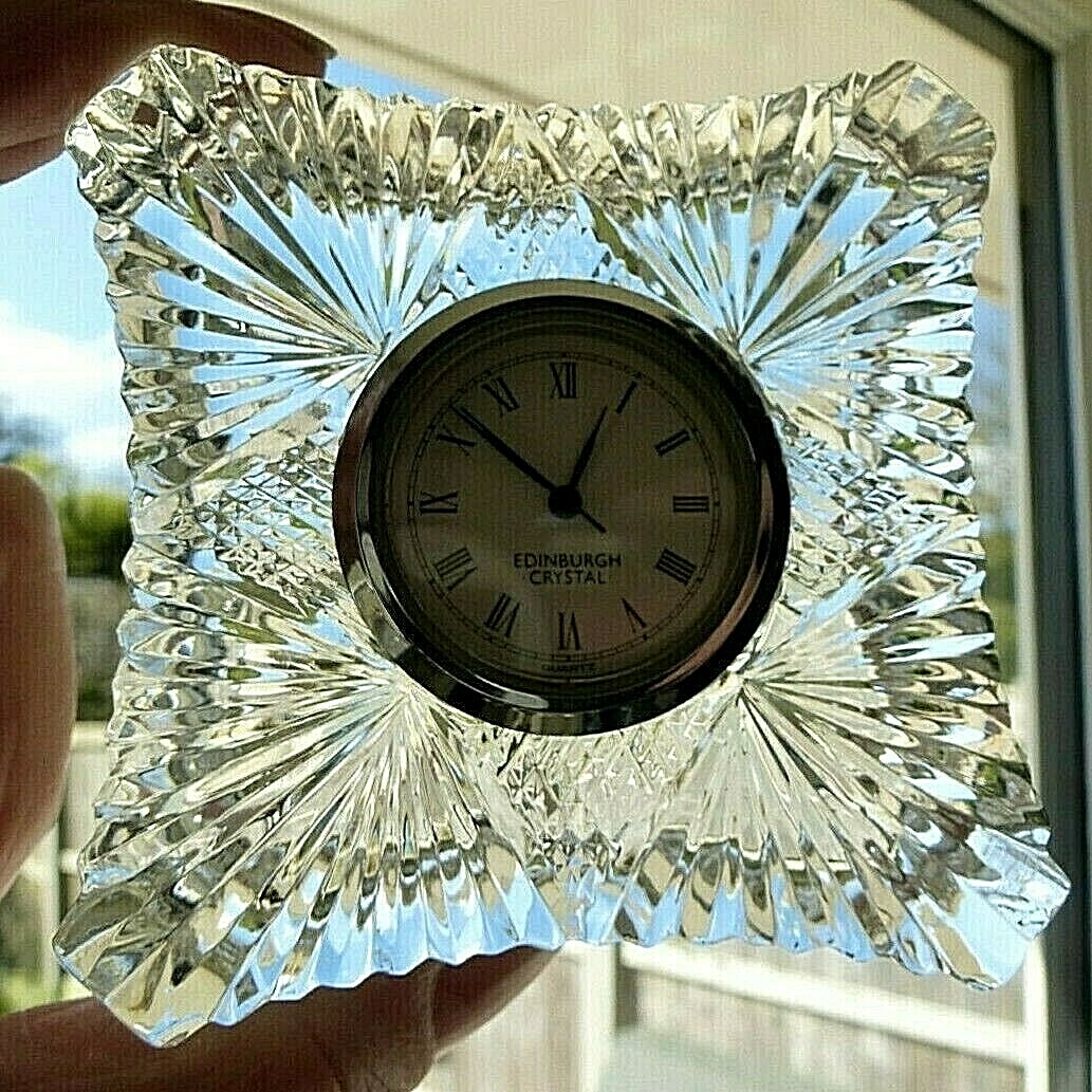 EDINBURCH CRYSTAL 置き時計 【公式通販】