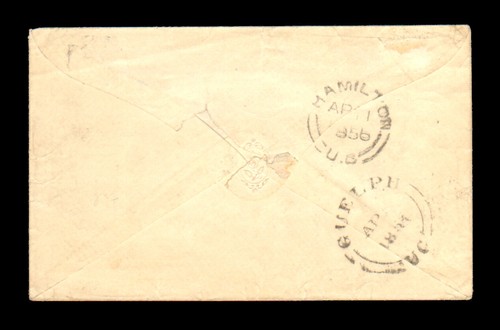 Canada 4 paia in copertina a Guelph, UC, 11 aprile 1856 - Foto 2 di 2